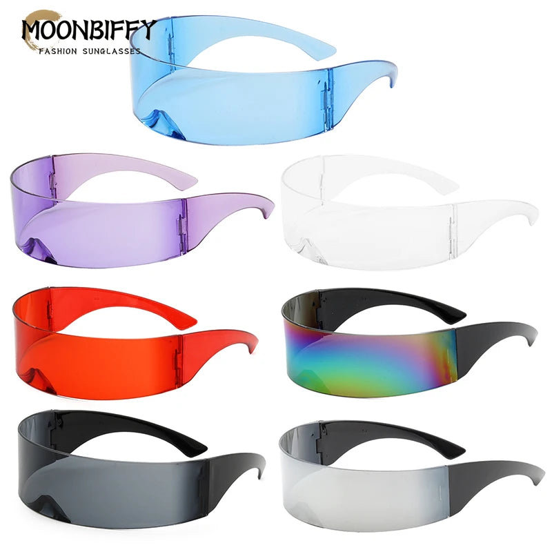 High Technology Sunglasses Future Design Eyeglasses Camera Props Bar Night Club Cool Mask Face