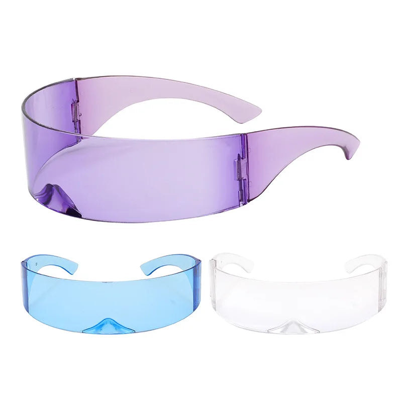 High Technology Sunglasses Future Design Eyeglasses Camera Props Bar Night Club Cool Mask Face